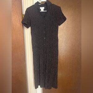 Jones New York Black and Gold Dress